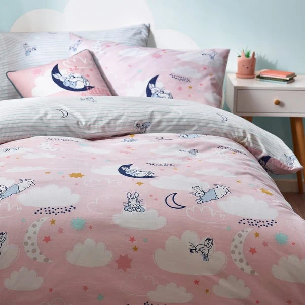 Peter Rabbit™ Sleepy Head Pink Duvet Cover And Pillowcase Set 4 Peter Rabbit™ Sleepy Head Pink Duvet Cover And Pillowcase Set - Image 2
