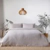 The Linen Yard Polka Tuft Stone 100% Cotton Duvet Cover & Pillowcase Set -pillowcase shop 30824177