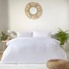 The Linen Yard Polka Tuft White 100% Cotton Duvet Cover & Pillowcase Set 2 The Linen Yard Polka Tuft White 100% Cotton Duvet Cover & Pillowcase Set -pillowcase shop 30824178
