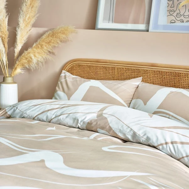 Furn. Sinarama Natural Duvet Cover & Pillowcase Set 6 Furn. Sinarama Natural Duvet Cover & Pillowcase Set - Image 4