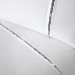 Catherine Lansfield Sparkle Bands Duvet Cover & Pillowcase Set 10 Catherine Lansfield Sparkle Bands Duvet Cover & Pillowcase Set -pillowcase shop 30828923 alt03