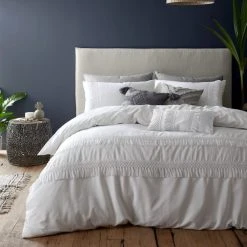 Pineapple Elephant Izmir Tassel 100% Cotton Duvet Cover & Pillowcase Set