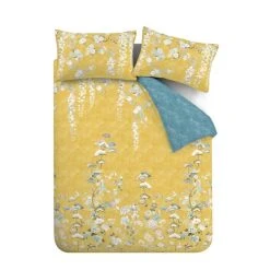 Hyperion Interiors Kohana Flower 100% Cotton Duvet Cover & Pillowcase Set -pillowcase shop 30828954 alt04