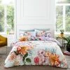 Hyperion Interiors Amaranth Floral 100% Cotton Duvet Cover & Pillowcase Set 2 Hyperion Interiors Amaranth Floral 100% Cotton Duvet Cover & Pillowcase Set -pillowcase shop 30828958