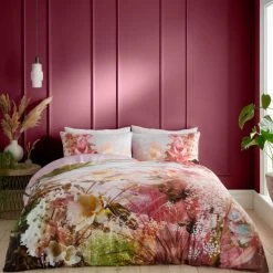 Hyperion Interiors Florence 100% Cotton Duvet Cover & Pillowcase Set