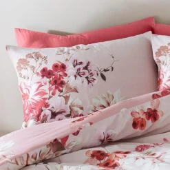 Bianca Fine Linens Briony Floral 100% Cotton Duvet Cover & Pillowcase Set -pillowcase shop 30829060 alt02