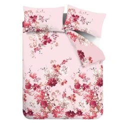 Bianca Fine Linens Briony Floral 100% Cotton Duvet Cover & Pillowcase Set -pillowcase shop 30829060 alt04